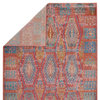 Vibe by Jaipur Living Miron Tribal Pink/Blue Area Rug 7'6"x9'6"