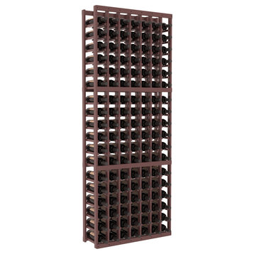 7 Column Standard Wine Cellar Kit, Pine, Walnut Stain/Satin F
