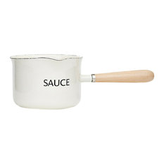 Victor Enamel Sauce Maker, Champagne