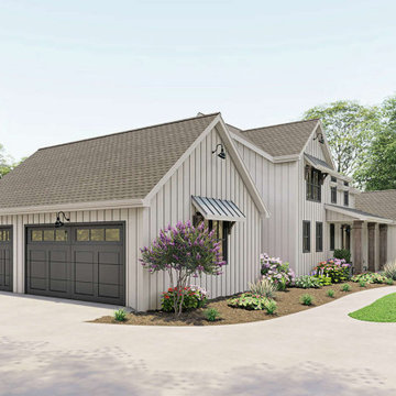Modern Farmhouse Plan 1462-00017 (Exclusive)
