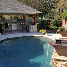 outdoor kitchen