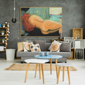 Living Room Mosaic Murals