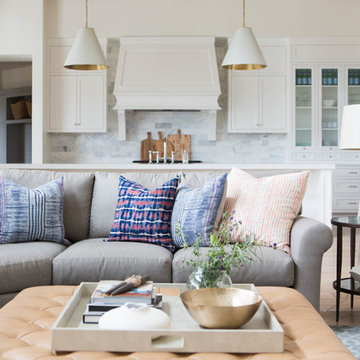 Transitional Family Room