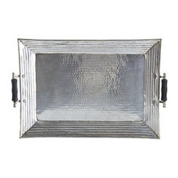 HAMMERED SERVING TRAY - Serving Trays
