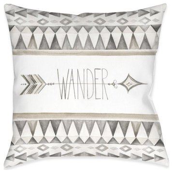 Wander Outdoor Pillow, 18"x18"