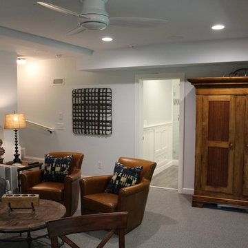 Basement Entertaining & Game Room