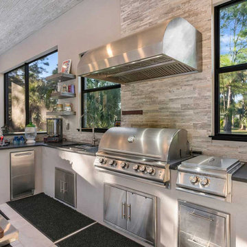 Luxury Outdoor Living Design in Naples, FL