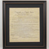 Framed and Matted Constitution, Bill of Rights, Declaration of Independence Set