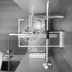 INCREDIBLE WALL CLOCK WITH MOVING GEARS. WOW! - Products