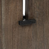 Ledger I Medium Brown Live-Edge Solid Wood Bench