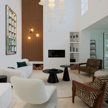 Rénovation d'une maison de 250m² et création  d'une extension avec piscine intér