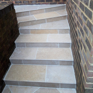 Egyptian Limestone Sinai Pearl steps