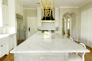 Example of a kitchen design in Houston