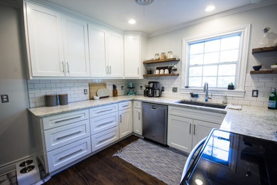 Inspiration for a country kitchen remodel in Dallas