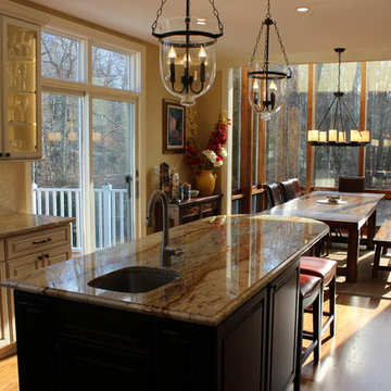 Traditional New England Colonial Remodel - Kitchen