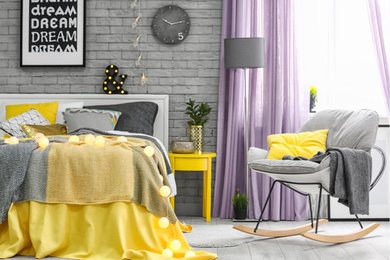 Yellow Lav Boho Bedroom