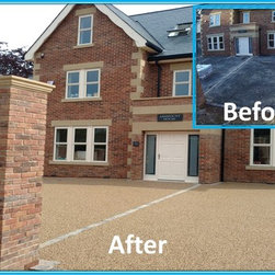 Resin Bound surfacing Driveways - Landscaping Stones And Pavers