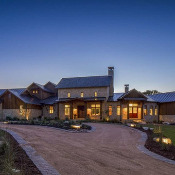New Take on Texas Farmhouse by John Siemering Homes Austin TX