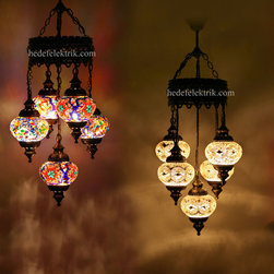 Turkish Style - Mosaic Lighting - Chandeliers
