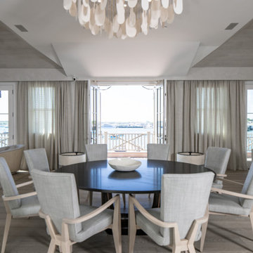 Modern Nantucket Nautical: Dining Room