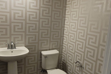 Minimalist powder room photo