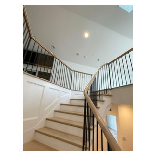 100_Hexagonal Floating-Staircase, Bethesda MD 20817 - Transitional ...