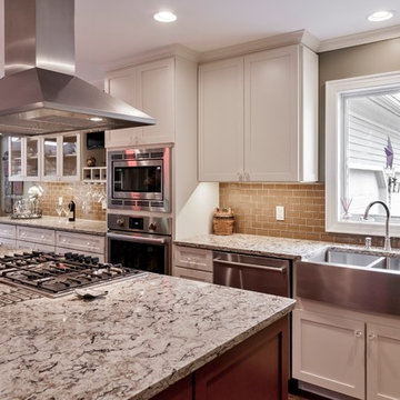 Shaker, White Chocolate Kitchen, Designed By: Brittny Mee Bouchard-Pierce, Essex