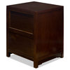 Dark Espresso Elmwood Chinese Ming Vanity Cabinet, with Bowl and Faucet