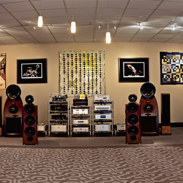 Our stereo system showroom in Mountain View