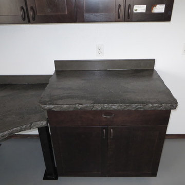 Concrete Countertop Shop break room
