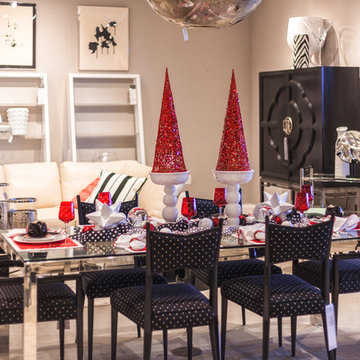 "Kitty Loves Christmas" Holiday Tablescape by Robb & Stucky