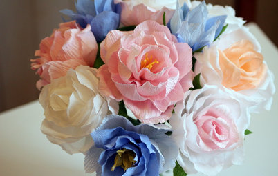 DIY : Un magnifique bouquet de fleurs en papier pour la fête des mères