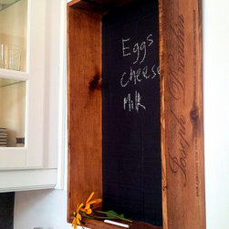 Wine box chalkboard - Home Decor
