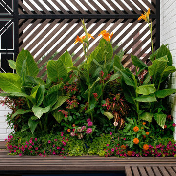 Wicker Park Single Family Home Outdoor Renovation: Rooftop Bar + Family-Friendly