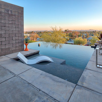 North Mountain Hillside Negative Edge Pool