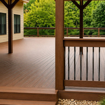 Custom Composite Deck Build in Atlanta GA