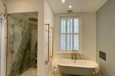Inspiration for a bathroom in London.