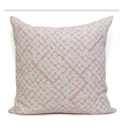 Shibori Cushion Saturnia Rock salt - Decorative Cushions