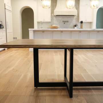10 Foot Natural Walnut Live Edge Table