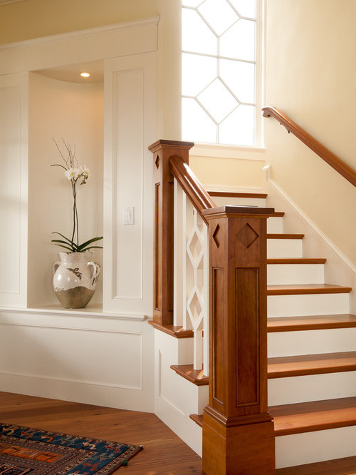 Craftsman Newel Post Ideas, Pictures, Remodel and Decor