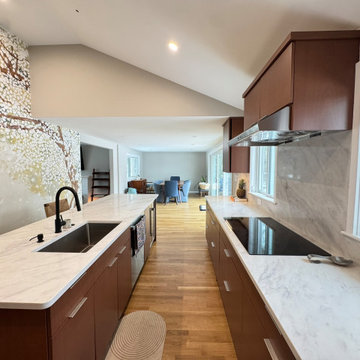 Modern Kitchen & Primary Bathroom Renovation with Custom Finishes