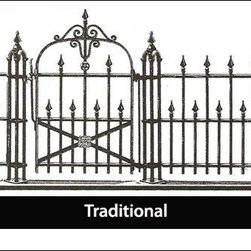 Traditional Iron Fence - Home Fencing And Gates