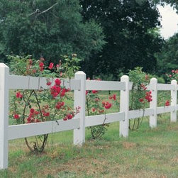 Morgan Two rail Cedar Fence - Home Fencing And Gates