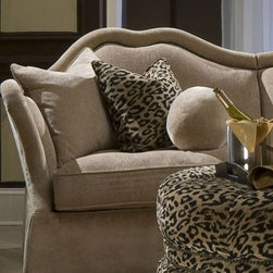 AICO Furniture - AICO Toledo Option 1 LAF Sofa Seat - FS-TLEDO12-STN-0 - Fabric
