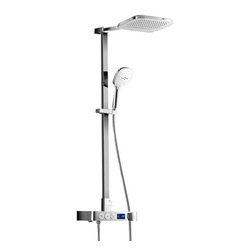 Florence Wall Mounted Shower Set with Digital Mixer - Showerheads And Body Sprays