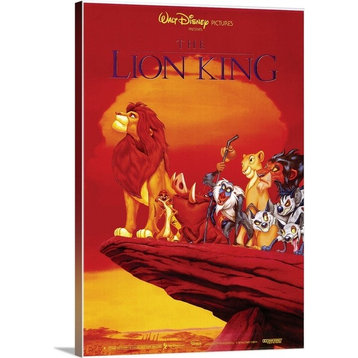 "The Lion King (1994)" Wrapped Canvas Art Print, 24"x36"x1.5"