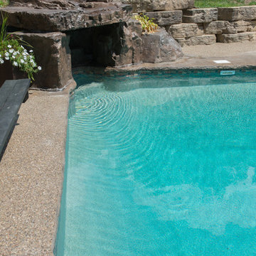 Cave Pool with Waterfall