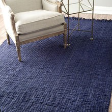 Blue rug