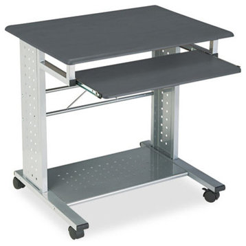 Empire Mobile Pc Cart, 29-3/4W X 23-1/2D X 29-3/4H, Anthracite