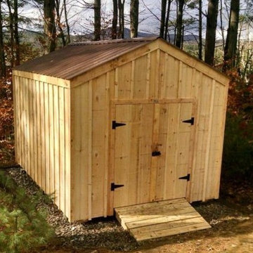 Firewood & Equipment Storage - New Yorker 10' x 14'